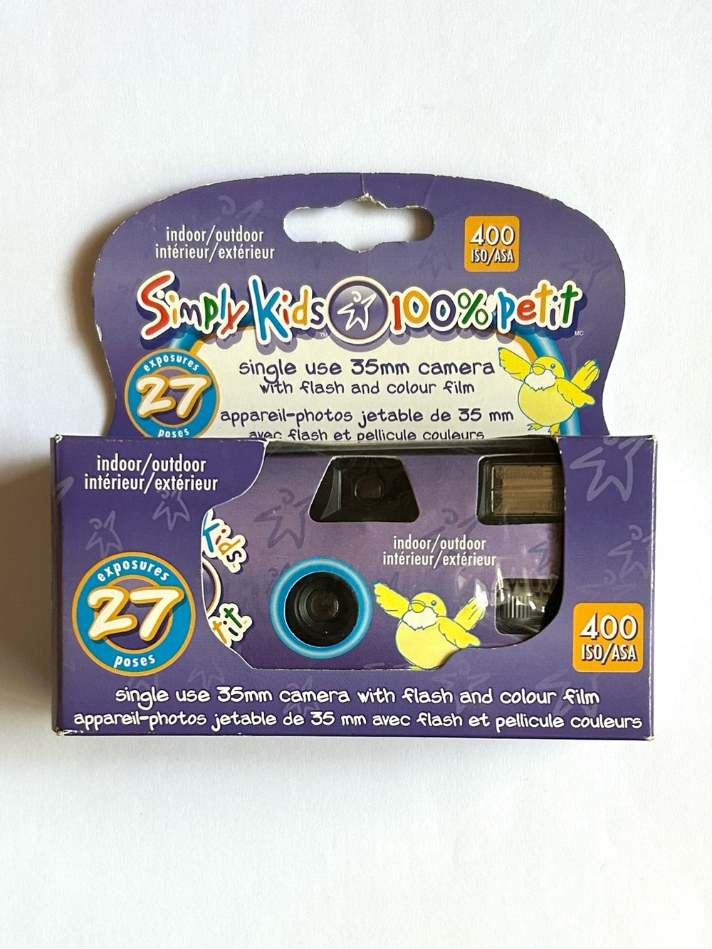 4/$20 Expired 12-2008 Single Use Disposable Camera 27 Exposures 35mm flash/color